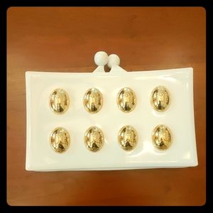 Tory Burch Hadley Resin Clutch